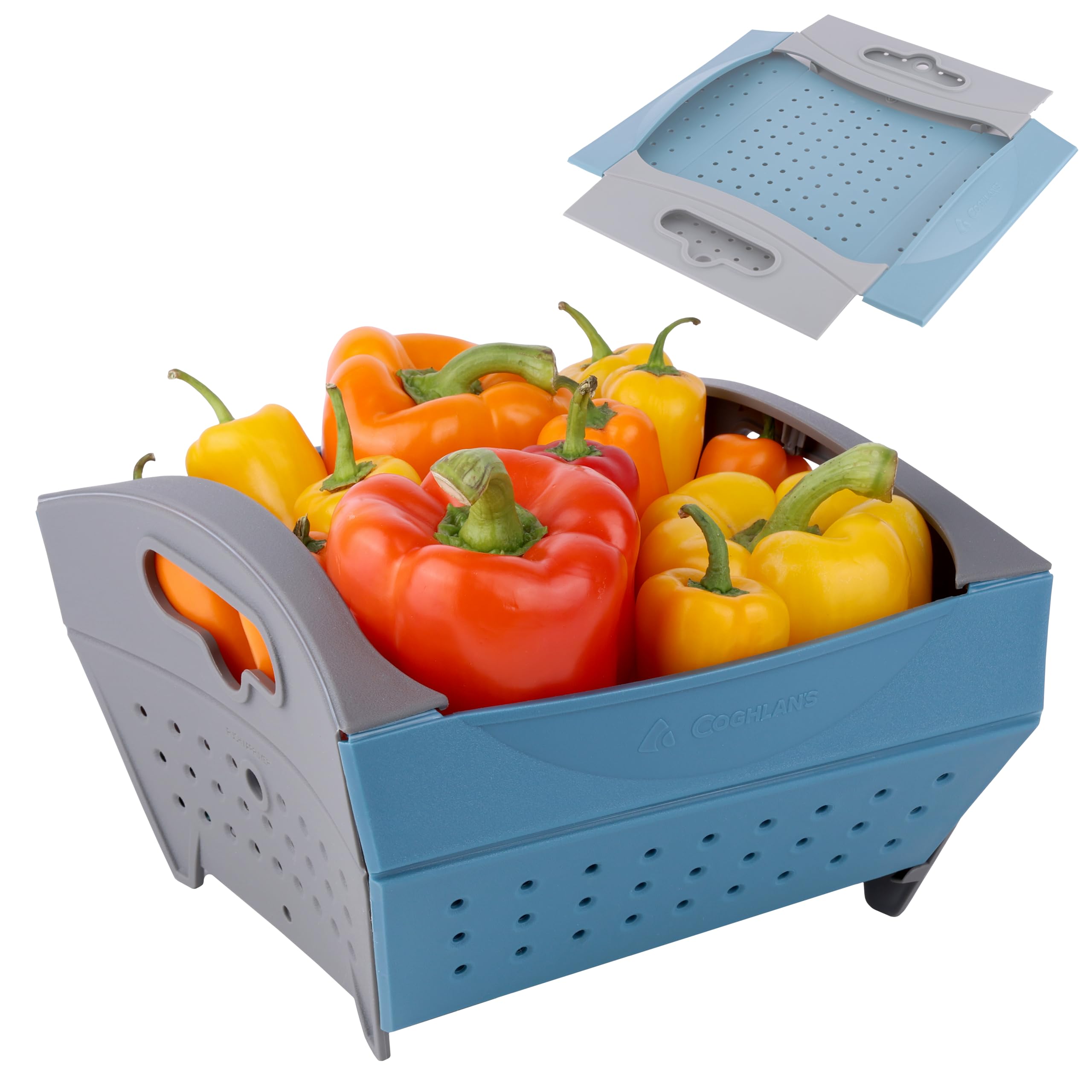 Passoire 2566 Coghlan's plastique bleu clair ustensile cuisine camping