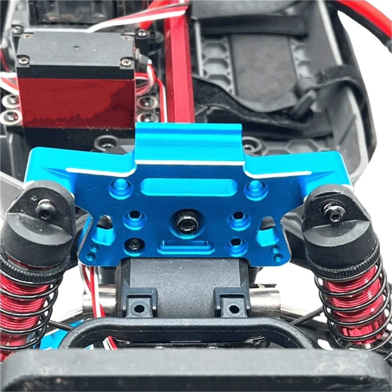 Per MJX Per Hyper Go 10208 V2 10270B 10280B 1/10 Metallo Ammortizzatore Anteriore Posteriore Piastra Torre RC Auto Parti Di Aggiornamento Accessori Ricambi Modellini RC