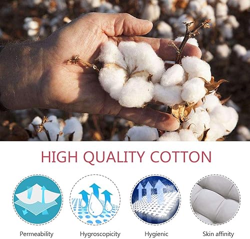 Miniatura 6 de Scorpiuse Cojín para silla de respaldo alto para silla de patio y exterior, cojín de mimbre para sofá biplaza, cojín suave acolchado para silla de