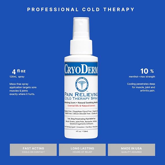 Cryoderm Cold Spray 4oz