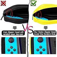 Vista 81 de daydayup Switch Carrying Case Compatible with Nintendo Switch 2, with 24 Games Cartridges Protective Hard Shell Travel Carrying Case Pouch for