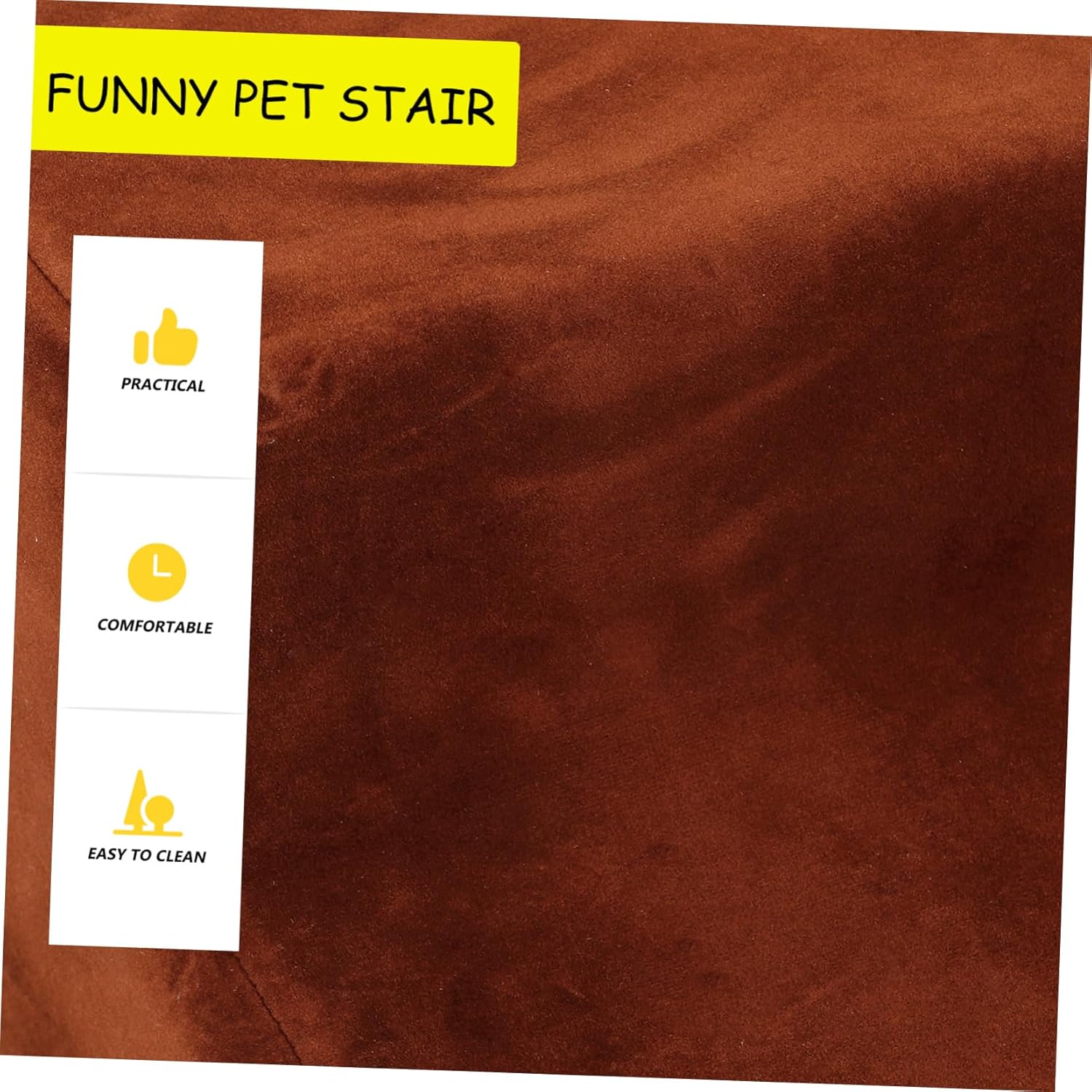 Reusable Pet Ladder for Dogs and Cats Non Slip for High Beds and Couches Comfortable Deep Design Pet Accessory for Pets