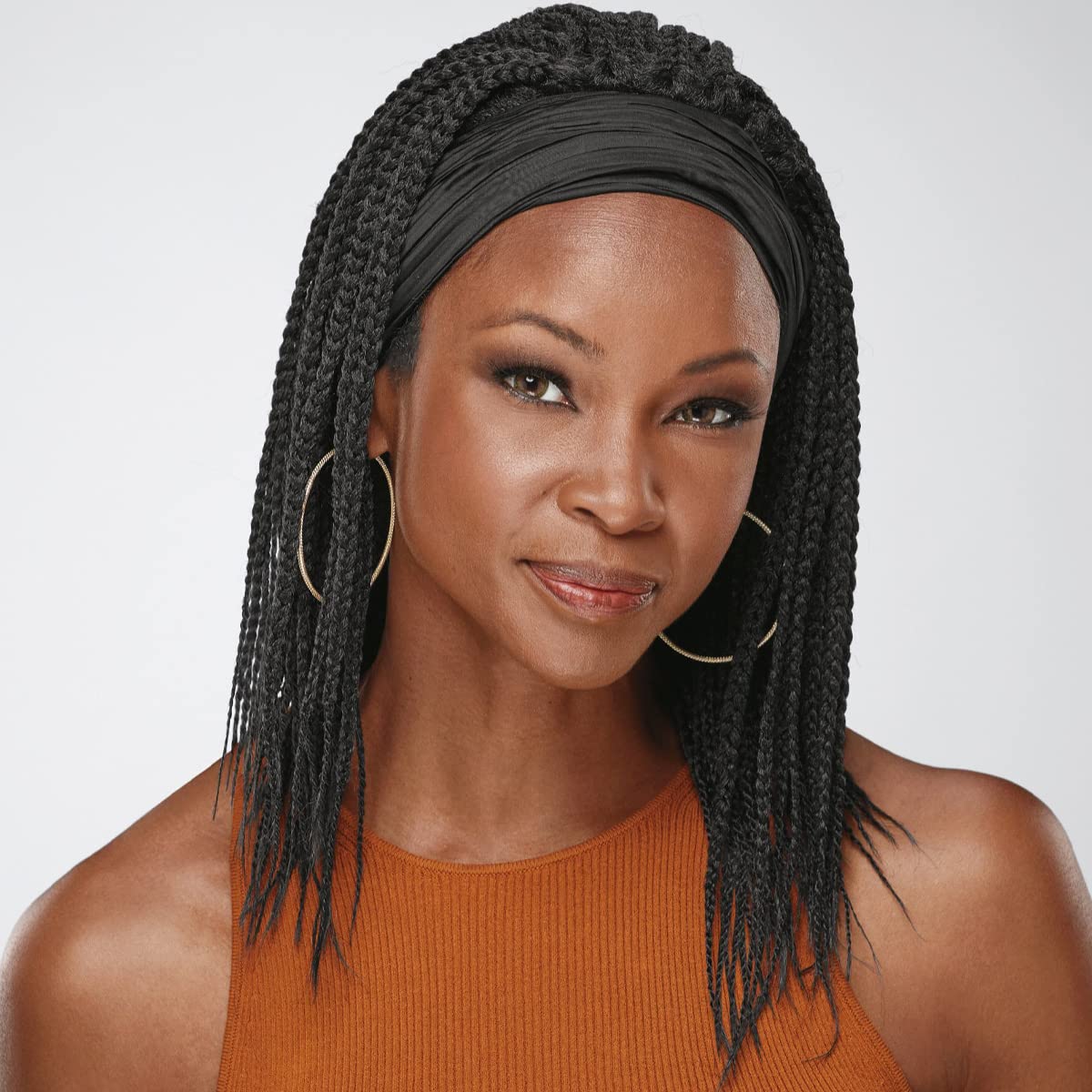 Especially Yours Raji Scarf Wig Intricate HandBraided Wig