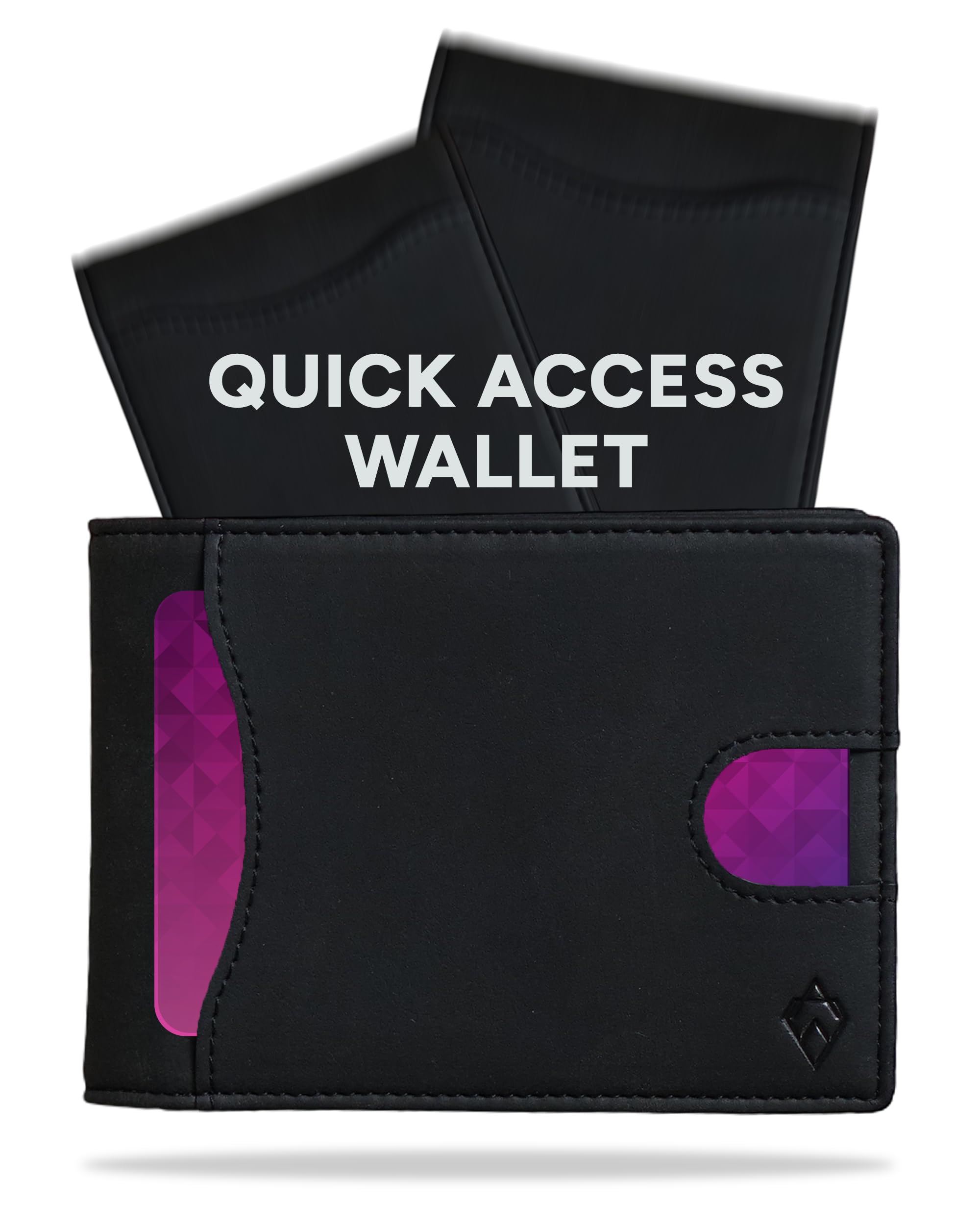 AKIELO RFID Blocking Bifold Card Wallet and Gift Box – Stylish Mens Wallet – Credit Card Holder Wallets for Men (Delta Collection)