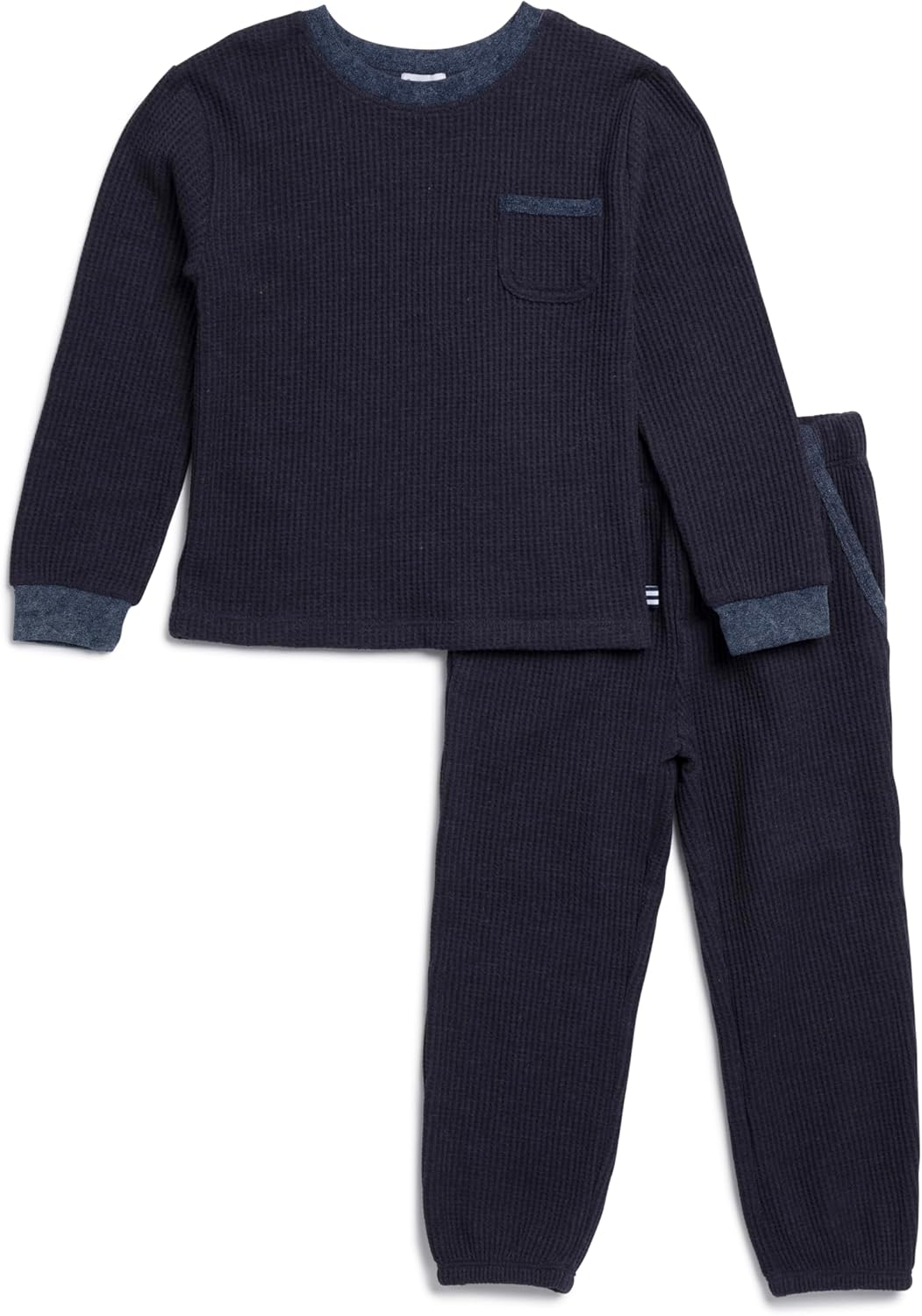 Splendid Boys' Jake Thermal Long-sleeve Top and Jogger Pant Set