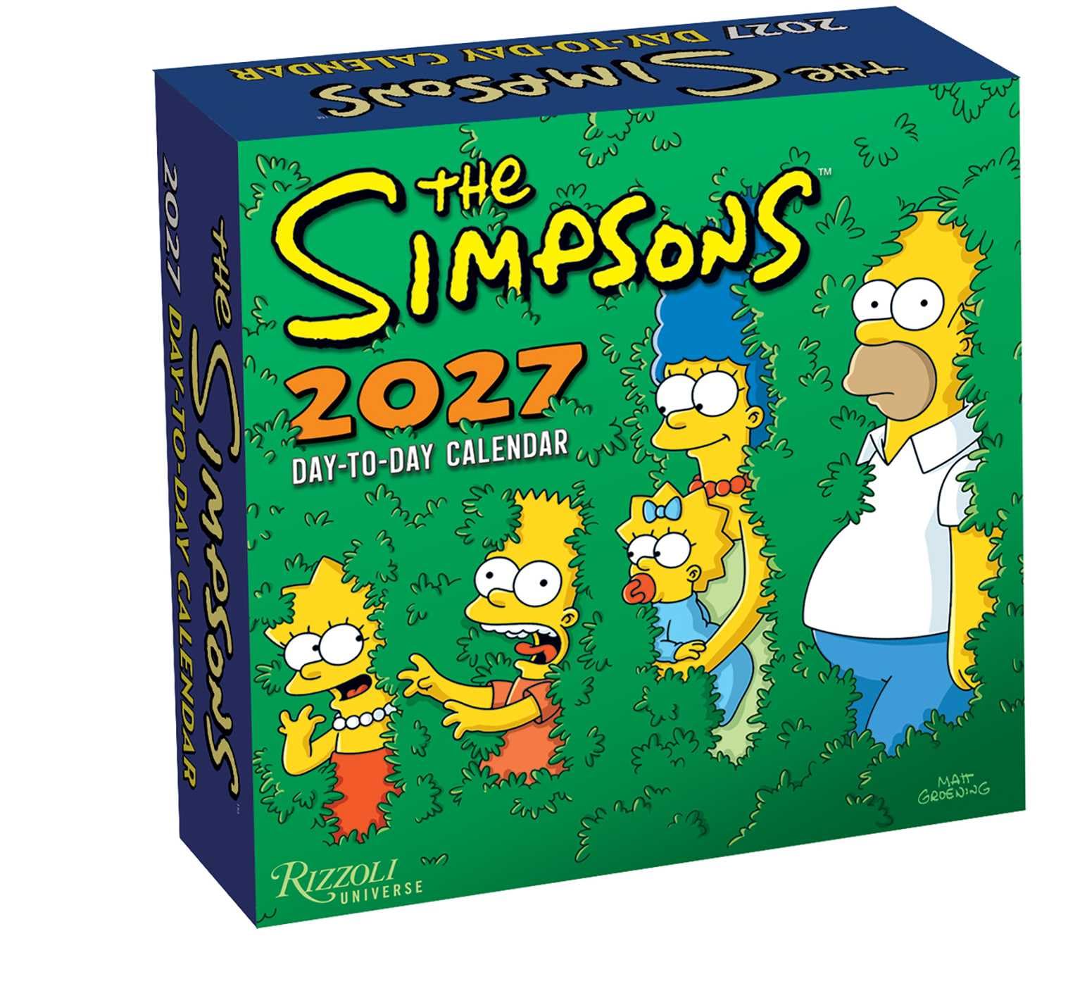 Matt Groening The Simpsons 2027 Day-to-Day Calendar