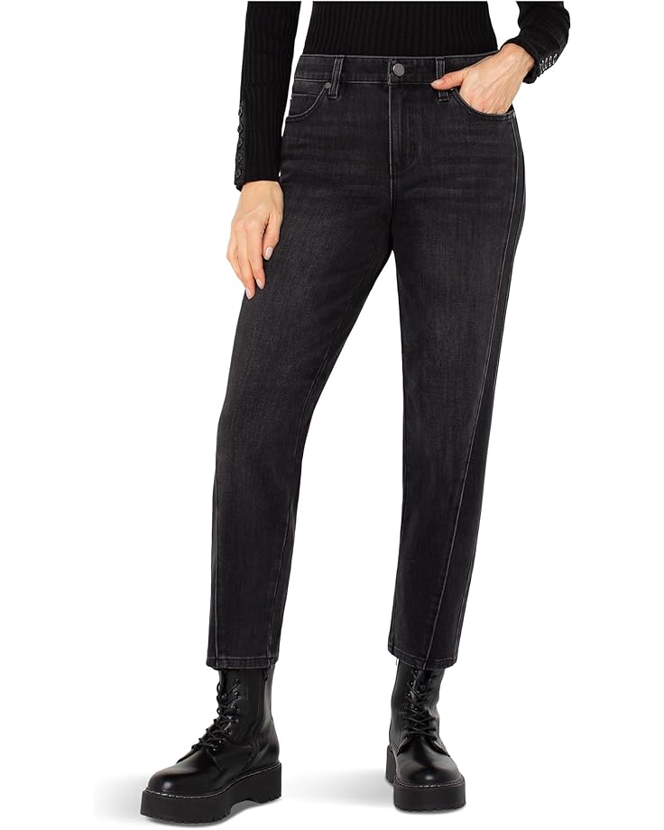 Liverpool Los Angeles Liv Mid-Rise Relaxed Jeans with Fashion Seaming 28'' Inseam - Main View