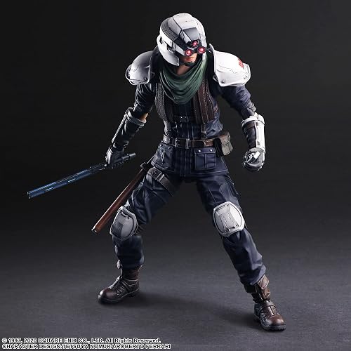 Square Enix Final Fantasy VII Remake -Shinra Security Officer - Play Arts Kai Fig. - 5