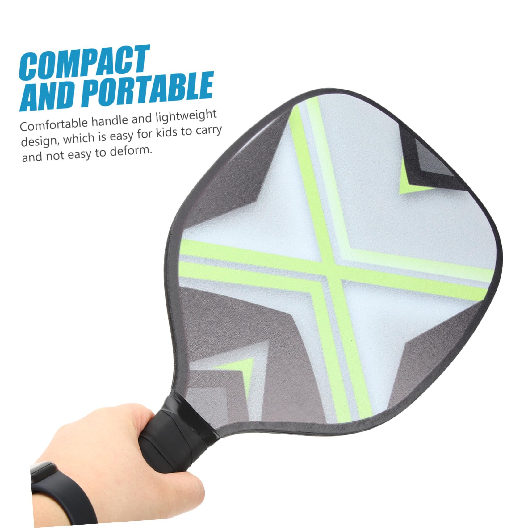 Gatuida Set Racchette da Pickleball Leggere per Allenamento Palline Resistenti, Kit Sportivo Portatile per Ragazzo Ragazza e Adulti, Gioco All'aperto e Domestico per Coordinazione