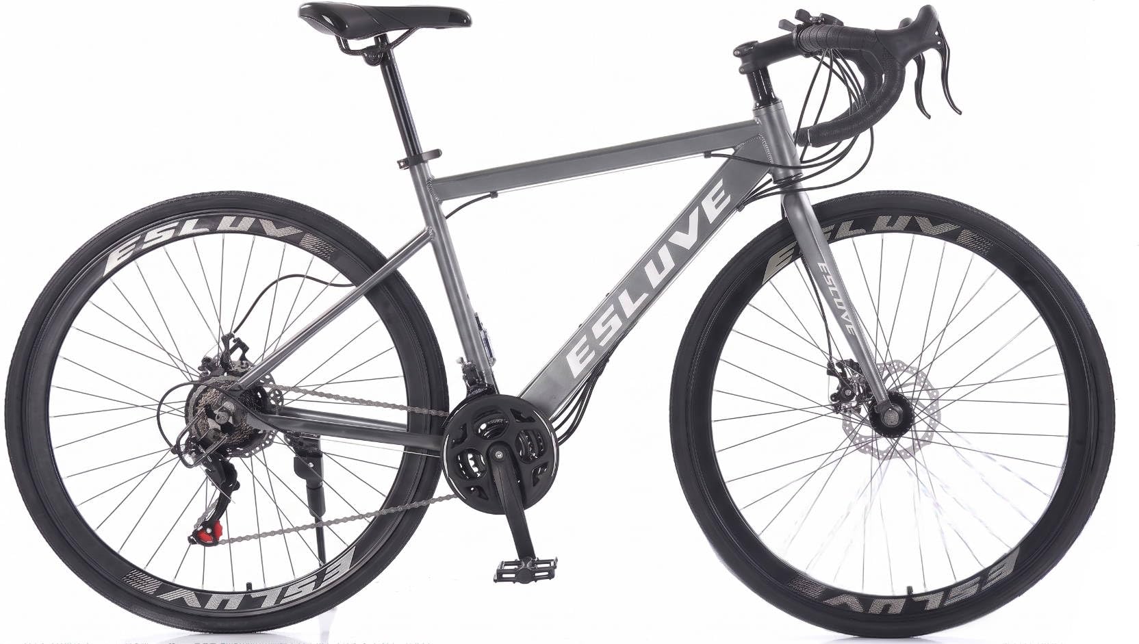 Amazon | elittle ロードバイク 自転車 軽量アルミ製フレーム シマノ製