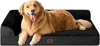 Vista 74 de EHEYCIGA Cama ortopédica XL para perro de espuma viscoelástica, cama lavable para perro con forro impermeable y funda extraíble, sofá extragrande