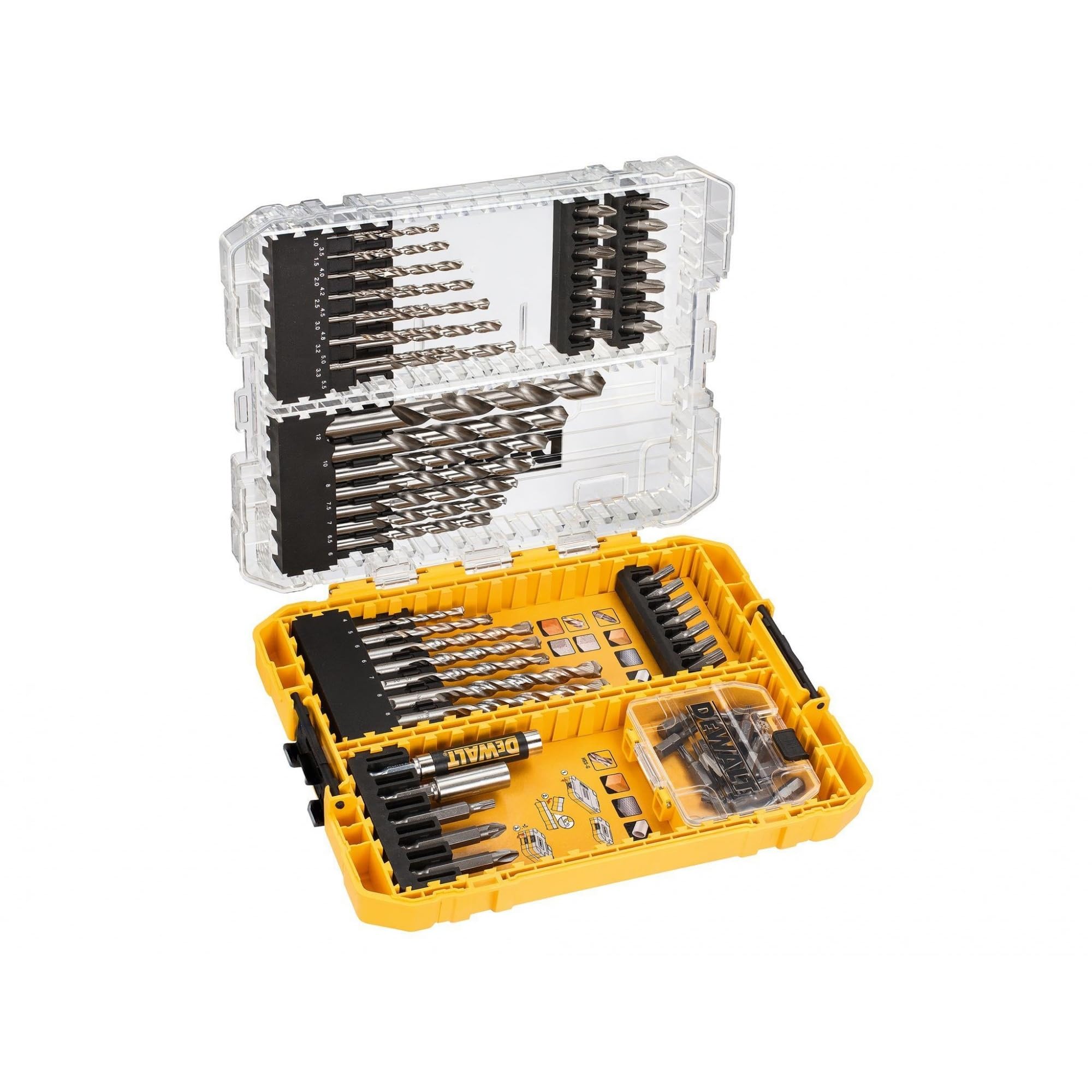 DEWALT DT70761 Mixed Drill & Bit Set, 72 Piece DEWDT70761QZ