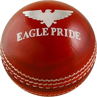 Leather Cricket Hard Balls for Club, Practice,Test Matches,one Day,T20 Matches Games Hand Stitched,Tanned Leather Polishe...