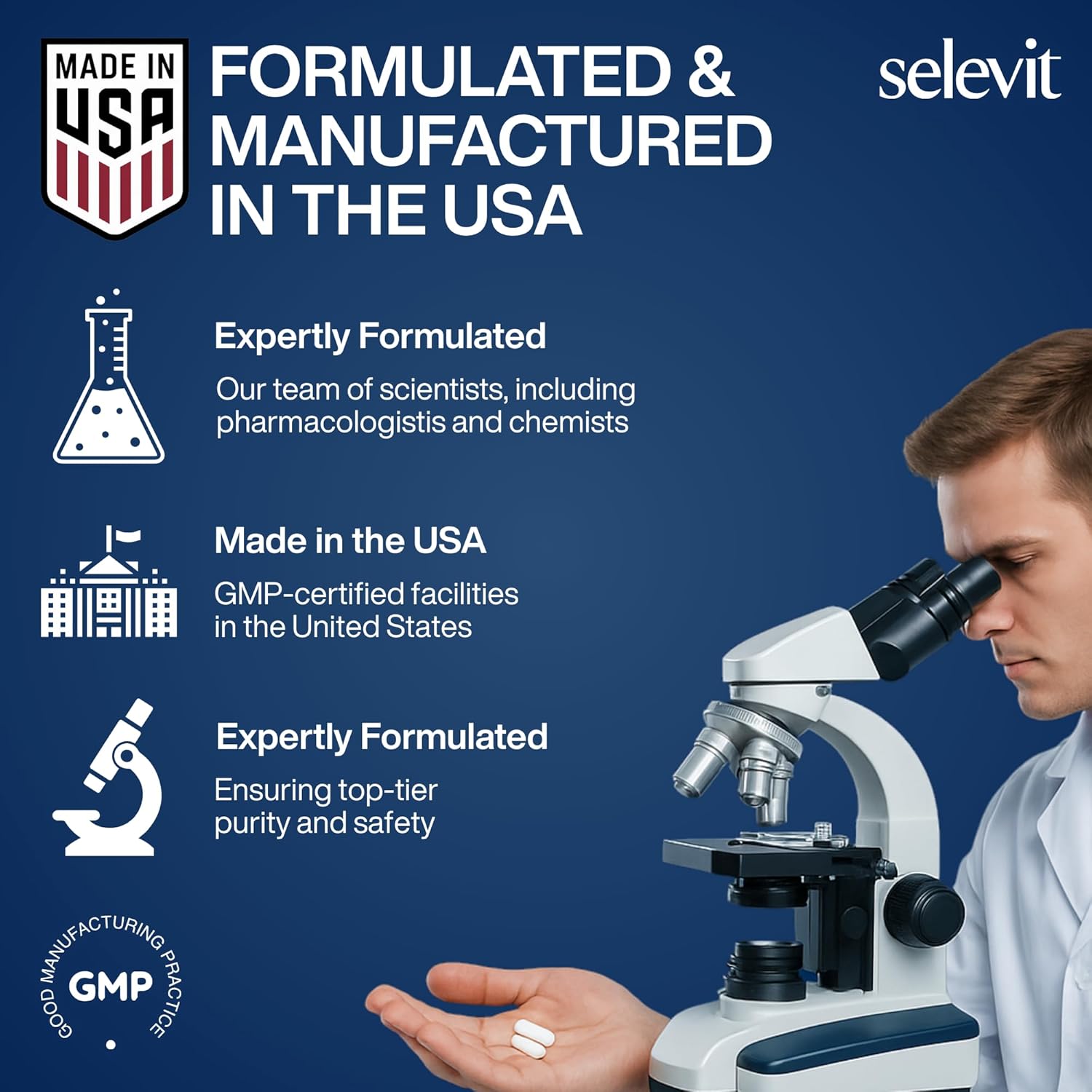 Oxidative Protection (L-Ergothioneine) 25mg - 60 Vegetarian Capsules, High-Purity & Potency, Nurtures Youthful Glow and Energy Daily, 30-Day Supply, GMP Certified, Made in USA - Image 6