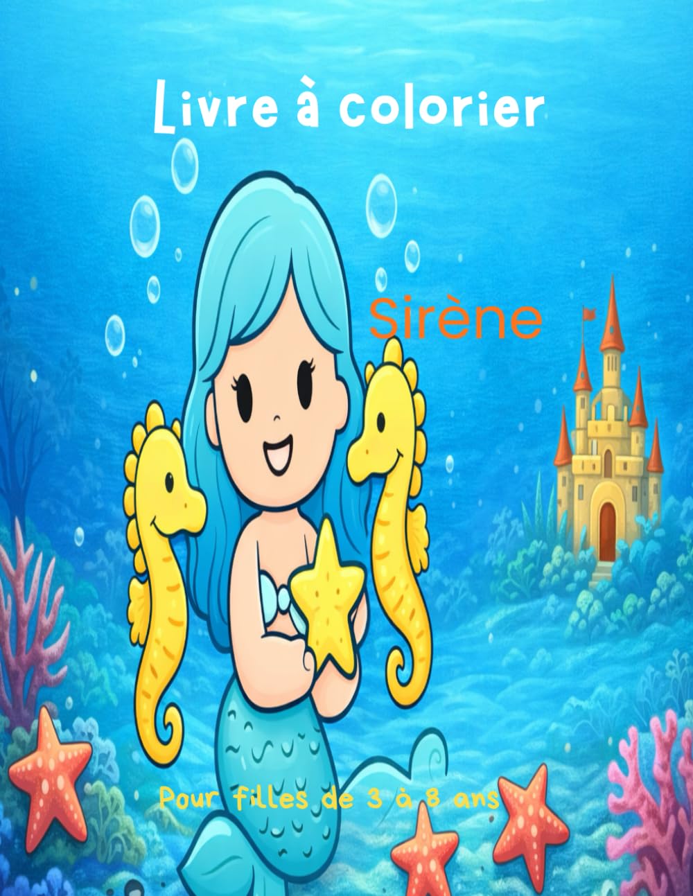 Mon Livre de Coloriage Sirène