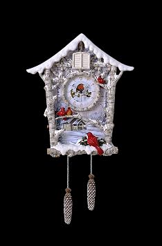 Cardinal Cuckoo Clock