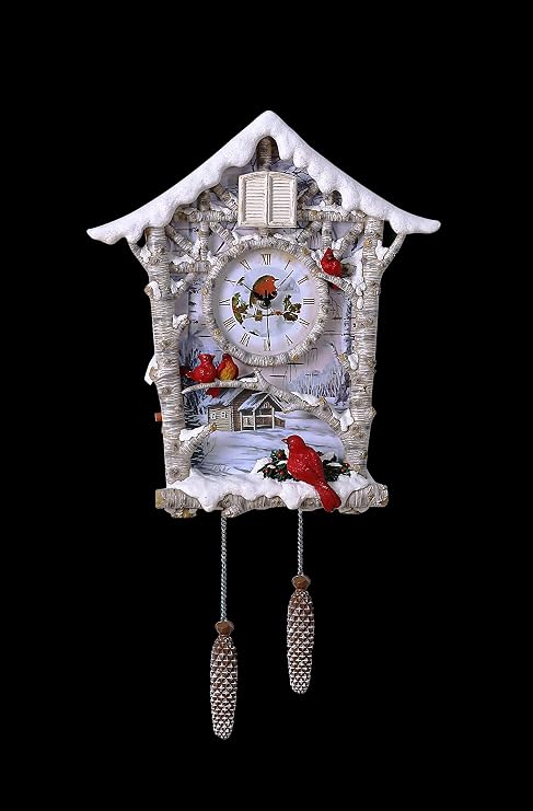Cardinal Cuckoo Clock