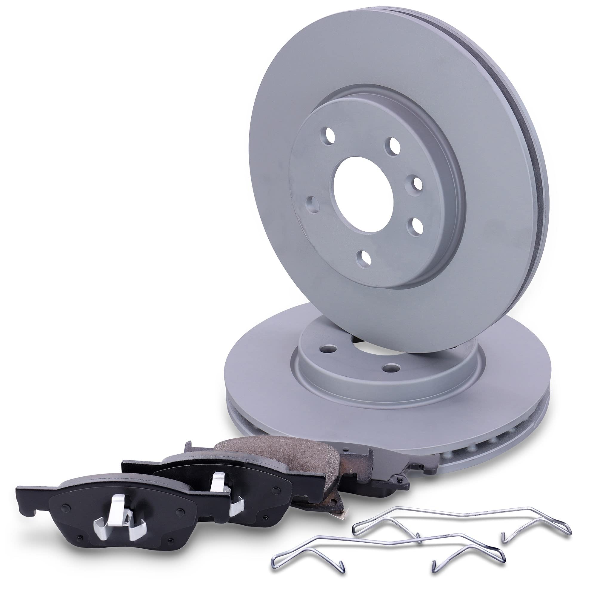 ATEC Germany Set freni asse anteriore incl. dischi freno Ø 276 mm ventilati | Compatibile con: Opel Astra K, Astra K Sports Tourer