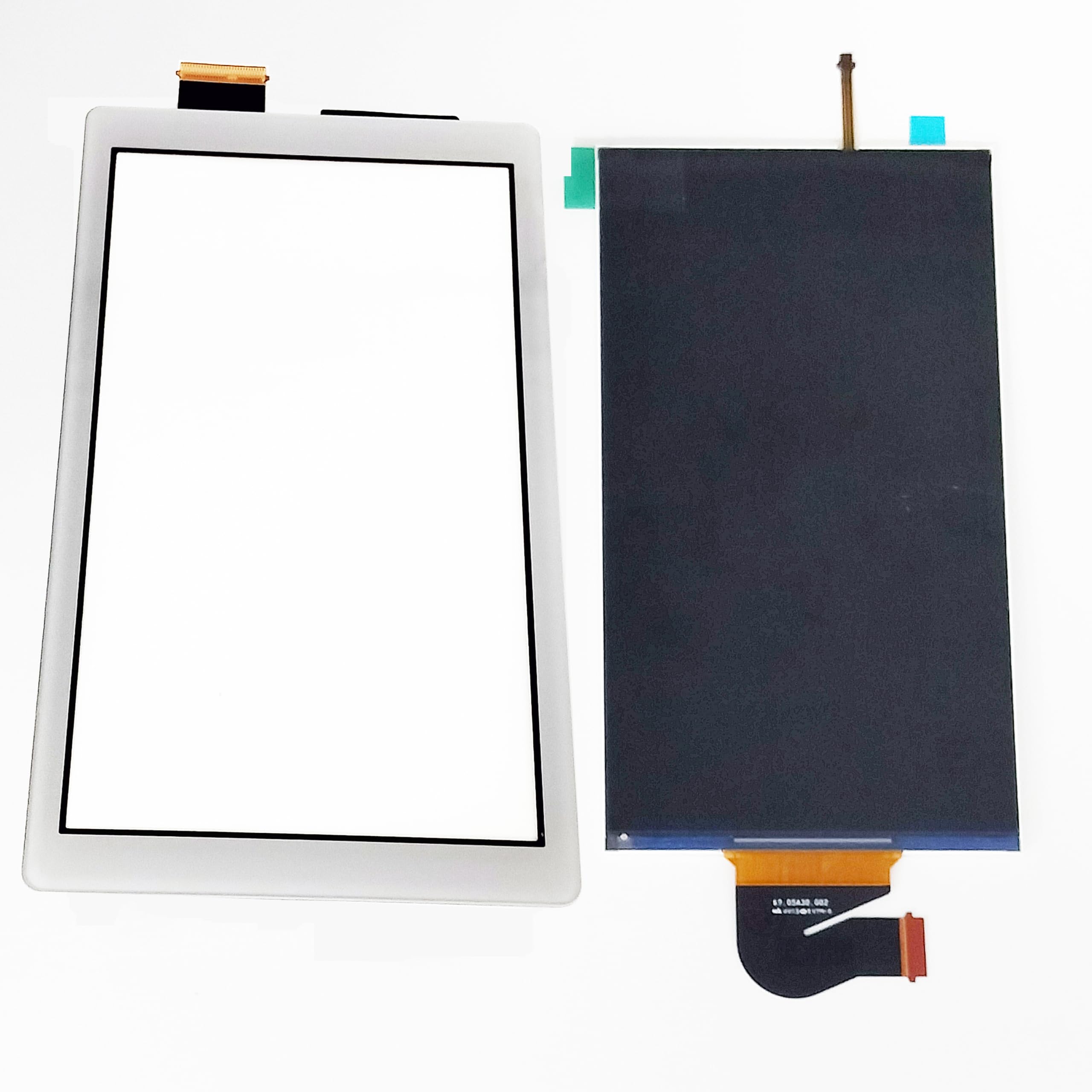 TheCoolCube Schermo LCD + Touch Digitizer Ricambio compatibile con Nintendo Switch Lite (2019) (bianco)
