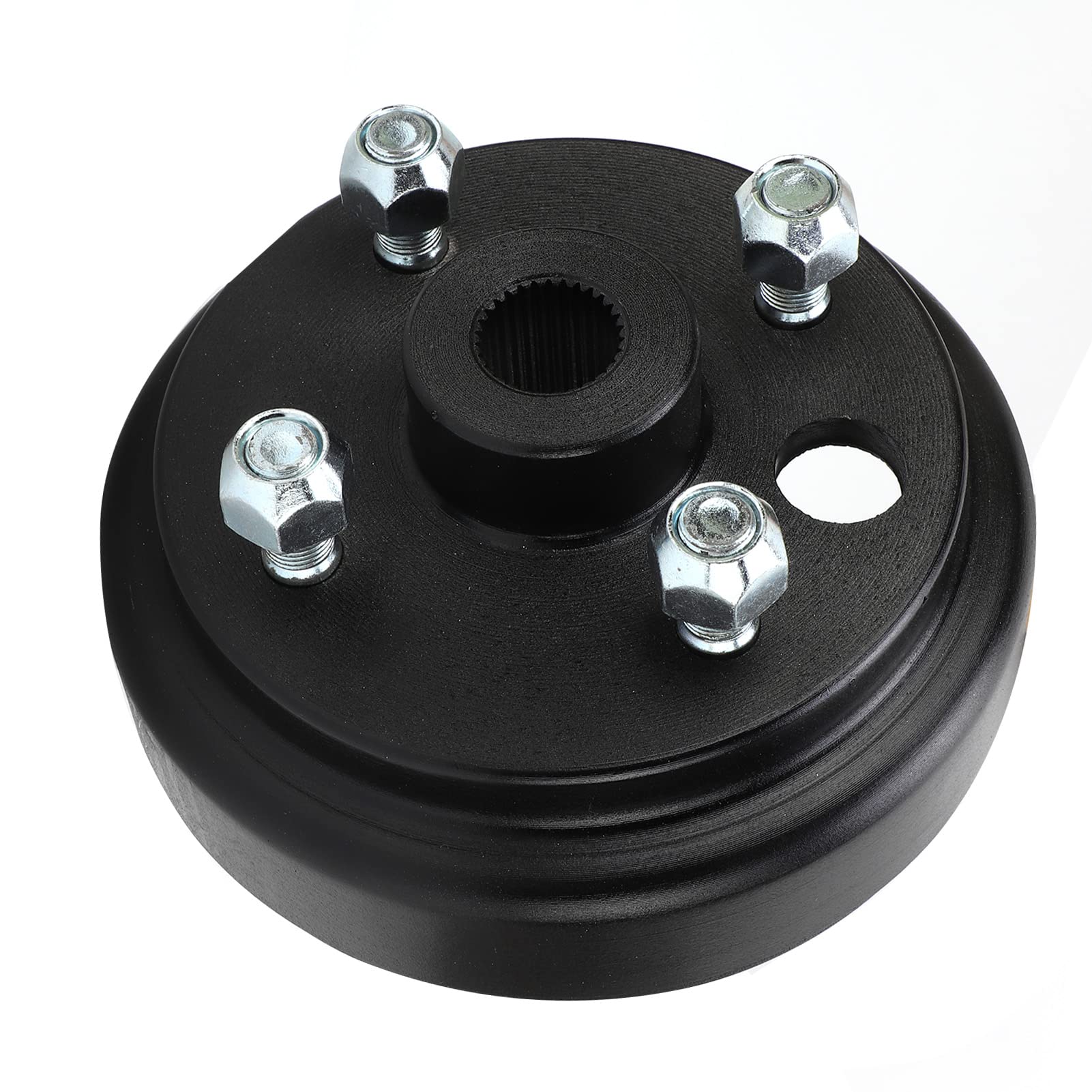 Conjunto de cubo y tambor de freno SustVita EZGO TXT para sistemas de frenos de carro eléctrico de 1982 y posteriores más carros de gasolina de 2 ciclos de 1982 a 1993, reemplaza