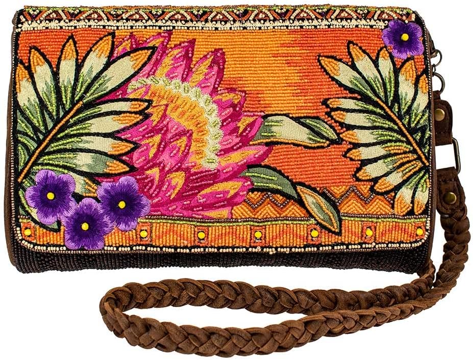 Mary Frances Desert Flower Crossbody Handbag, Multi