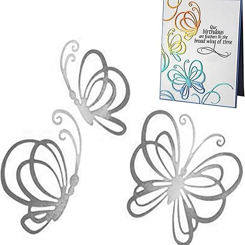 Miniatura 48 de Troqueles para álbumes de recortes, troqueles de corte de metal de cumpleaños para hacer tarjetas, plantilla de papel para manualidades, plantillas