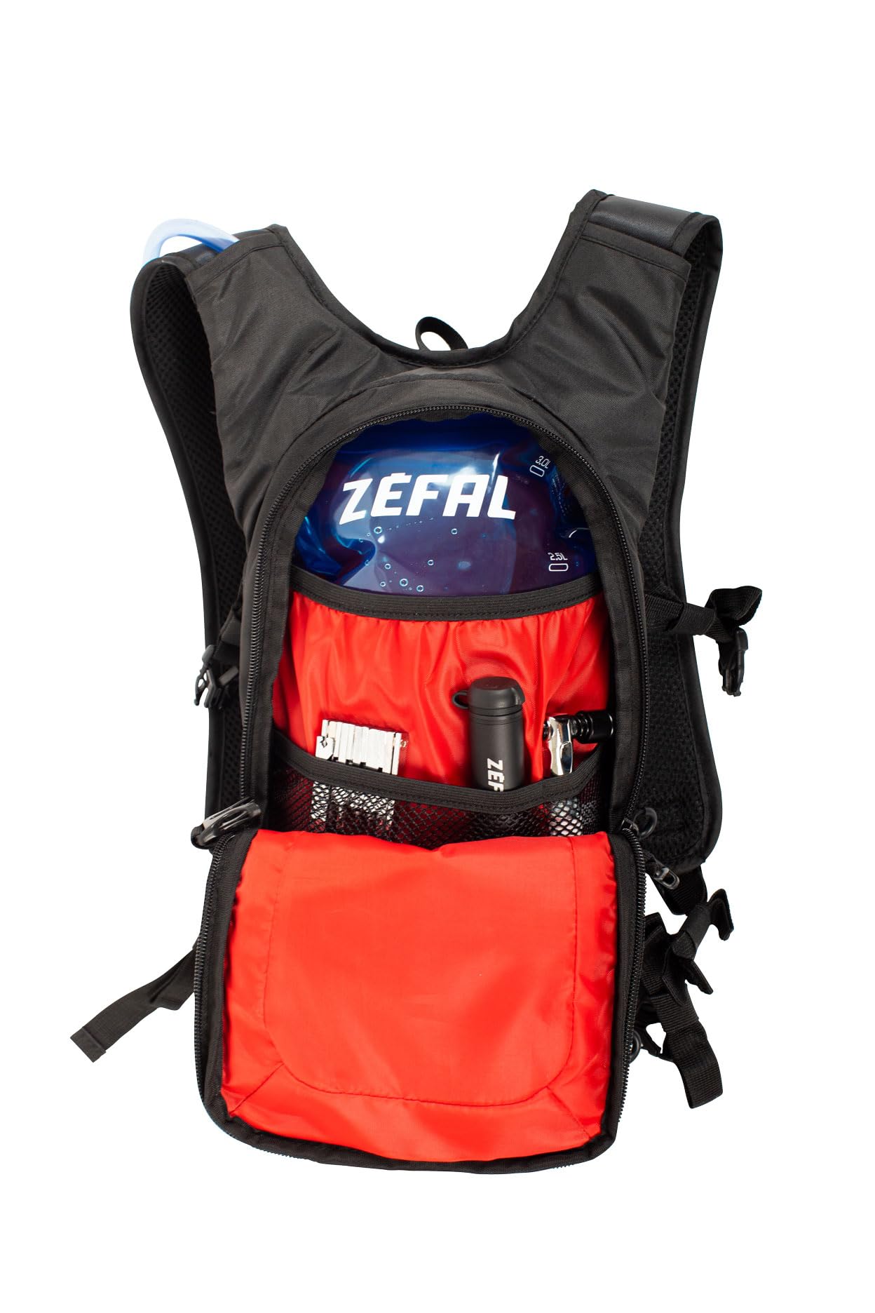 ZEFAL Z Hydro Bicycle Backpack with Hydration Bladder - MTB Backpack Men and Women - Black
