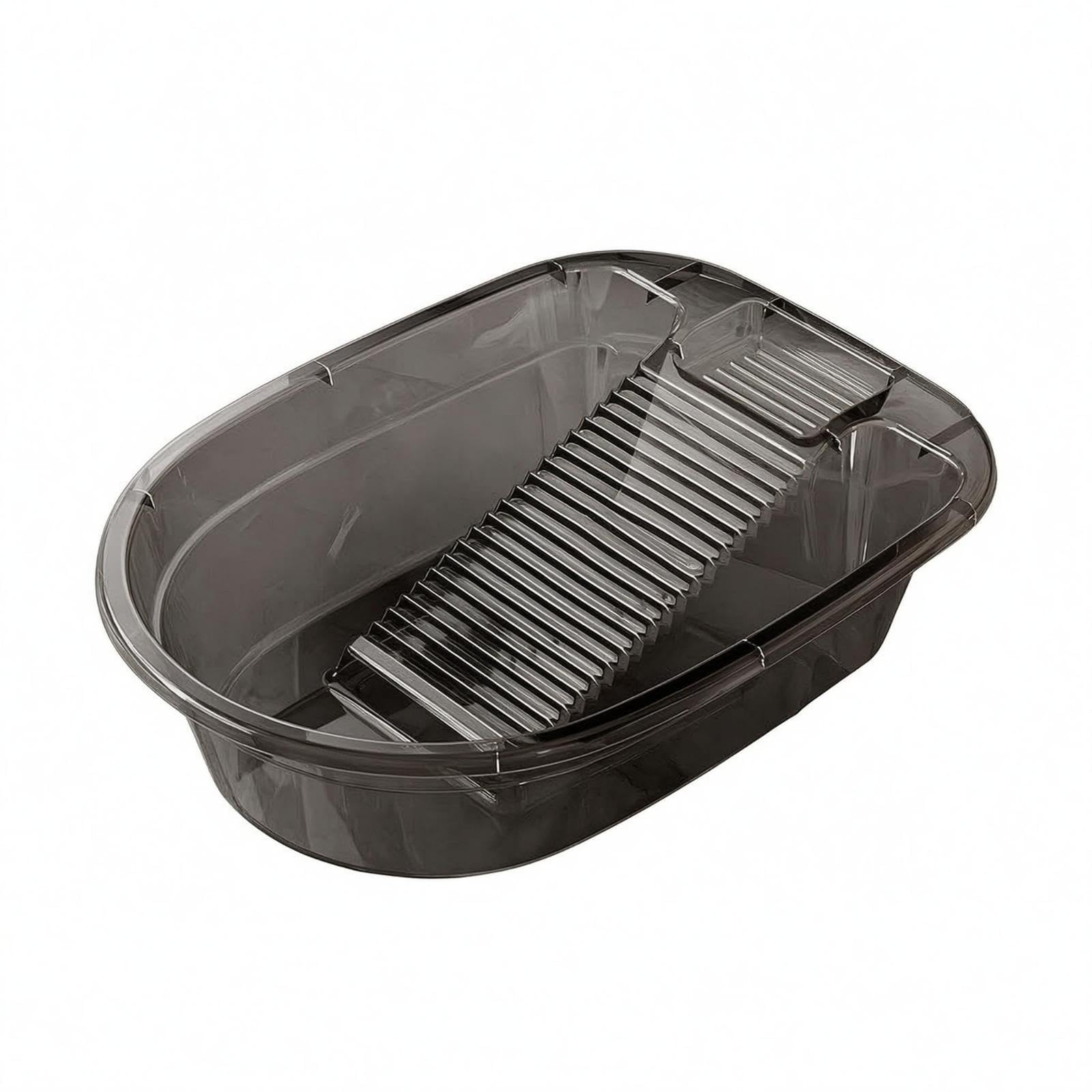 Washboard Basin Ribbed Surface Hand Washing Basin Open-Top Black L|Antiques| Home & Hearth| Washing Machines-image-11