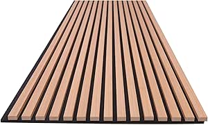 94 in. x 23.6 in x 0.8 in. Acoustic Vinyl Wall Cladding Siding Board ...