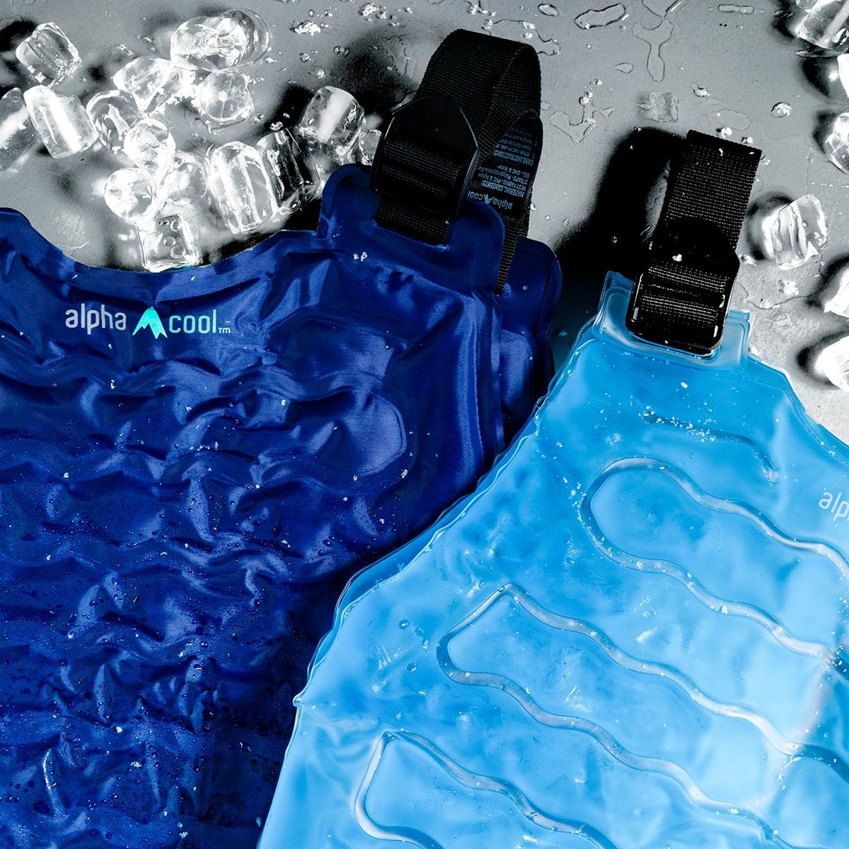 Alphacool Polar Kühlweste für Damen und Herren - Wiederverwendbare flexible Kühlweste mit verstellbaren Trägern für heißes Wetter Outdoor Arbeitsbedingungen