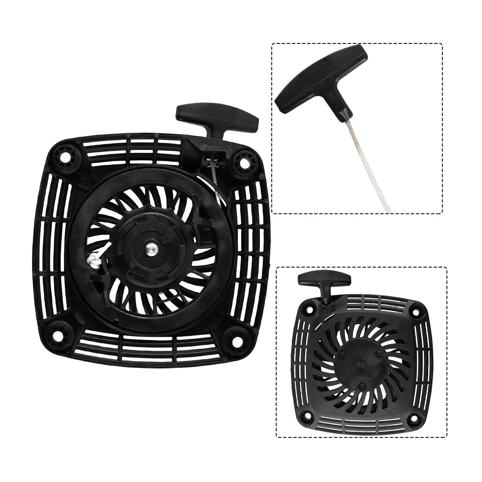 Arrancador de Retroceso para Motor de cortacésped FJ151V FJ180V con Cuerda de tracción 49088-7023 Repuestos y Accesorios para cortacésped