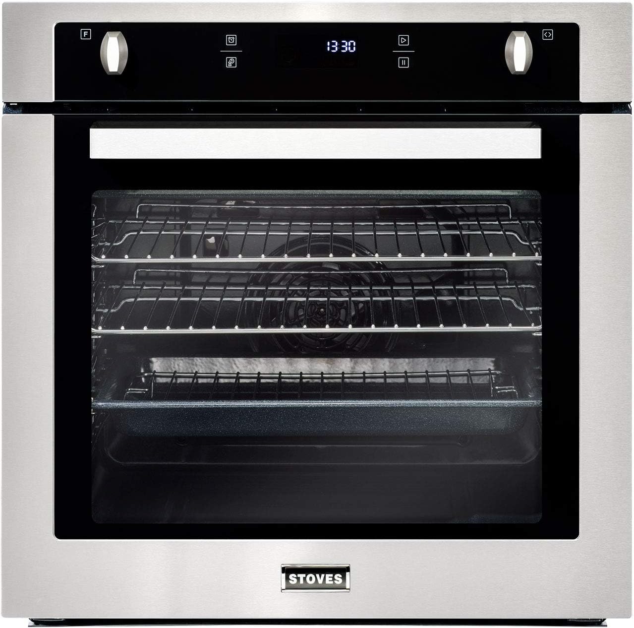 Stoves ST SEB602F Integrated Single Oven, 60cm, Stainless Steel [Energy Class A]