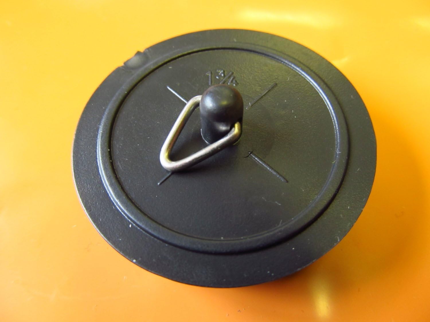 Black Bath Plug 45mm (1 3/4") Amazon.co.uk Home & Kitchen