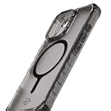 ITSKINS Hybrid R // Vapor Magnetic Matte Protective Phone Case for iPhone 17, Compatible with MagSafe, Slim Military Shockproof Phone Case, Slim Hybrid Cover - Smoke