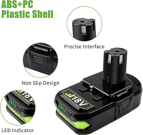 Miniatura 4 de Paquete de 3 baterías P107 30Ah  cargador P117 Combo para herramientas Ryobi 18V