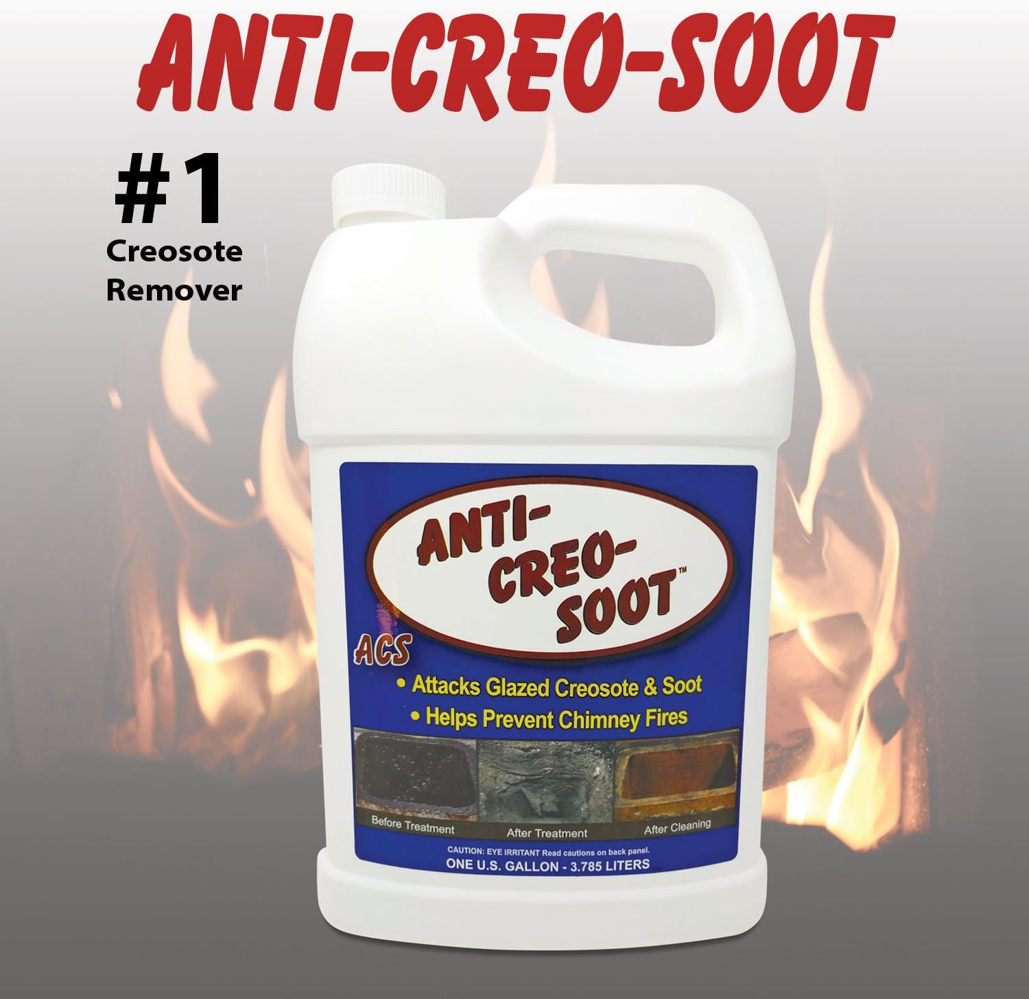 ACS Anti-Creo-Soot Liquid 128 Fl Oz