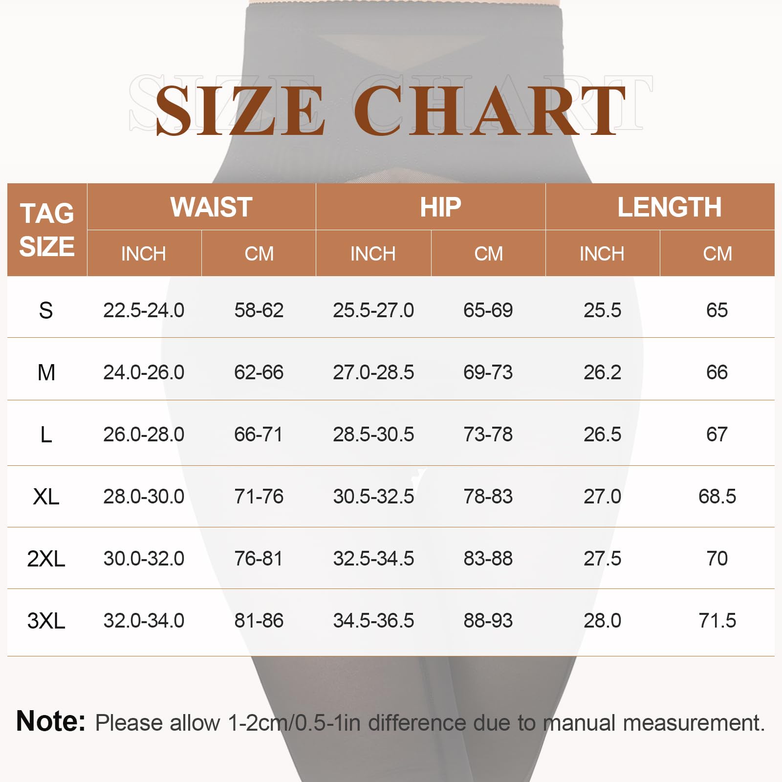 SIMIYA Shapewear - Body modellante per il controllo della pancia, da donna, a compressione, a vita alta, per cosce e glutei più sottili