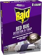 Raid Bed Bug Detector & Trap, 8 ct