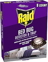 Raid Bed Bug Detector & Trap, 8 ct