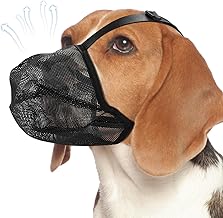 1 Piece Large Dog Muzzle, Anti Forasacco Dog Muzzle, Adjustable Strap and Breathable Dog Muzzle, for Training Small Medium Large Dogs (XL)