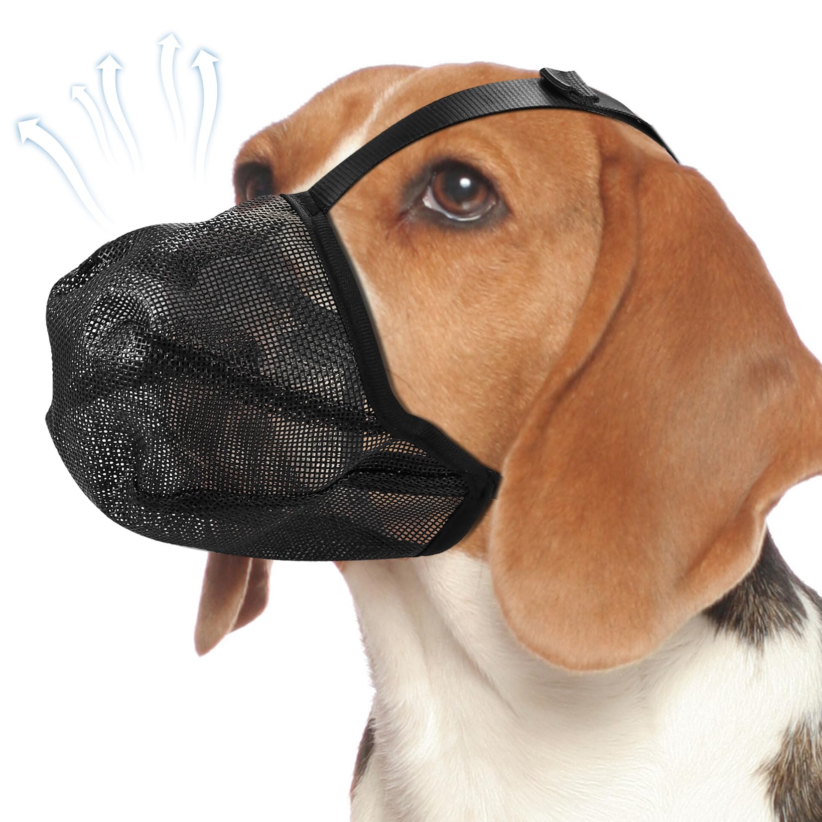 Dog Muzzle for Large Dogs Dog Muzzle Large Breed, Soft Breathable Basket Muzzles
