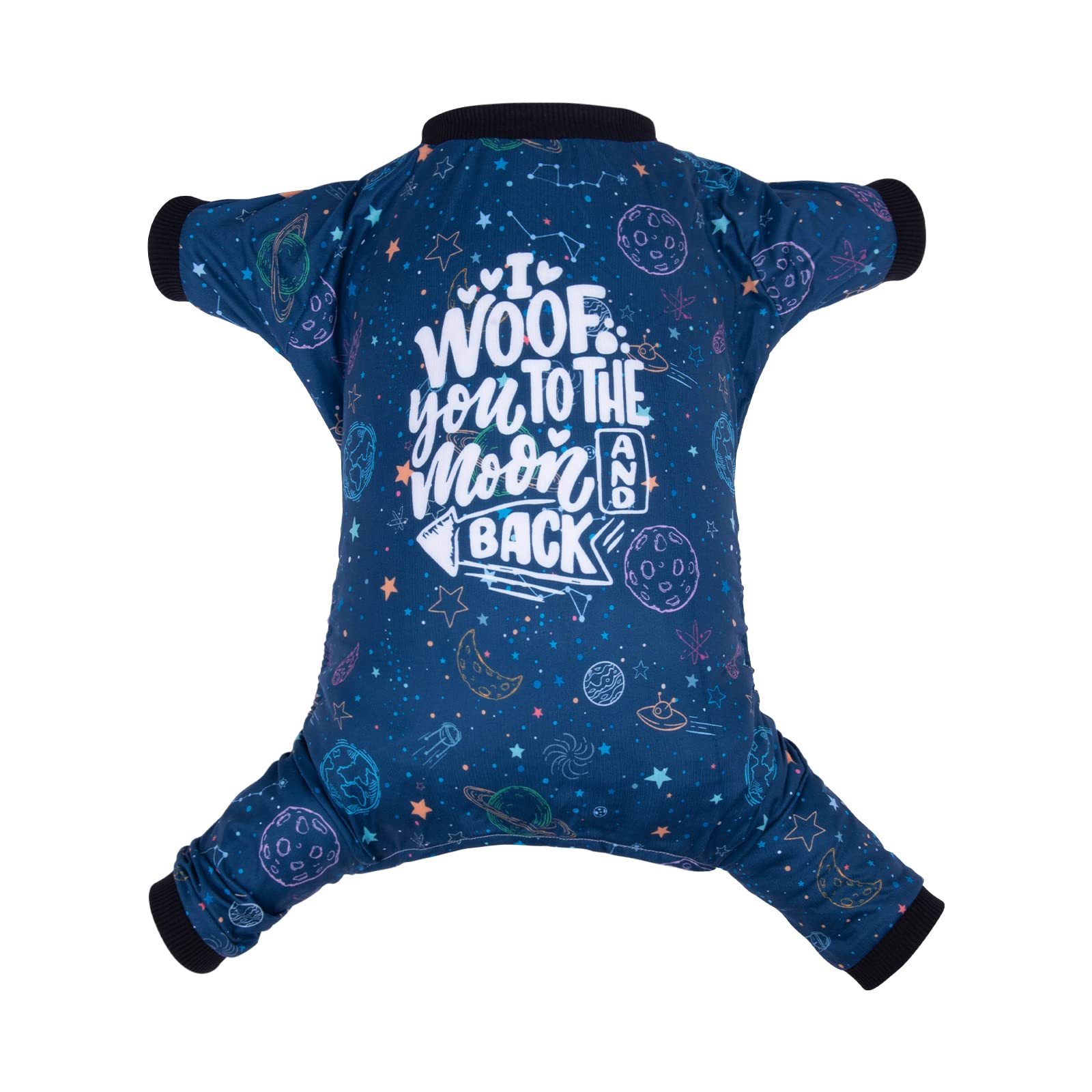 CuteBone Small Dog Pajamas Shirt Stretchy Summer Puppy Pjs Soft Cat Onesies Pet Clothes for Daily Wear DA12XS