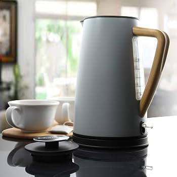 Amazon | Chantal オスロ コードレス 電気ケトル (フォググレー