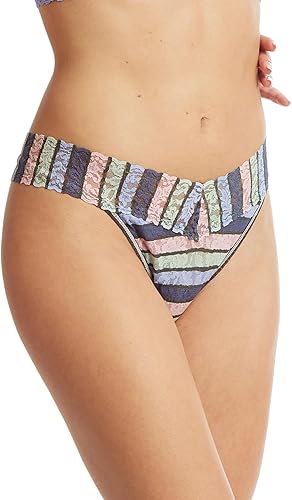 Miniatura 2 de hanky panky, Tanga de encaje con estampado original, OS se adapta a 4-14