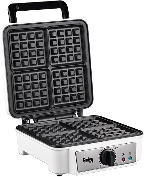 Gadgy GG0933 Wafelijzer voor 4 Brusselse Wafels