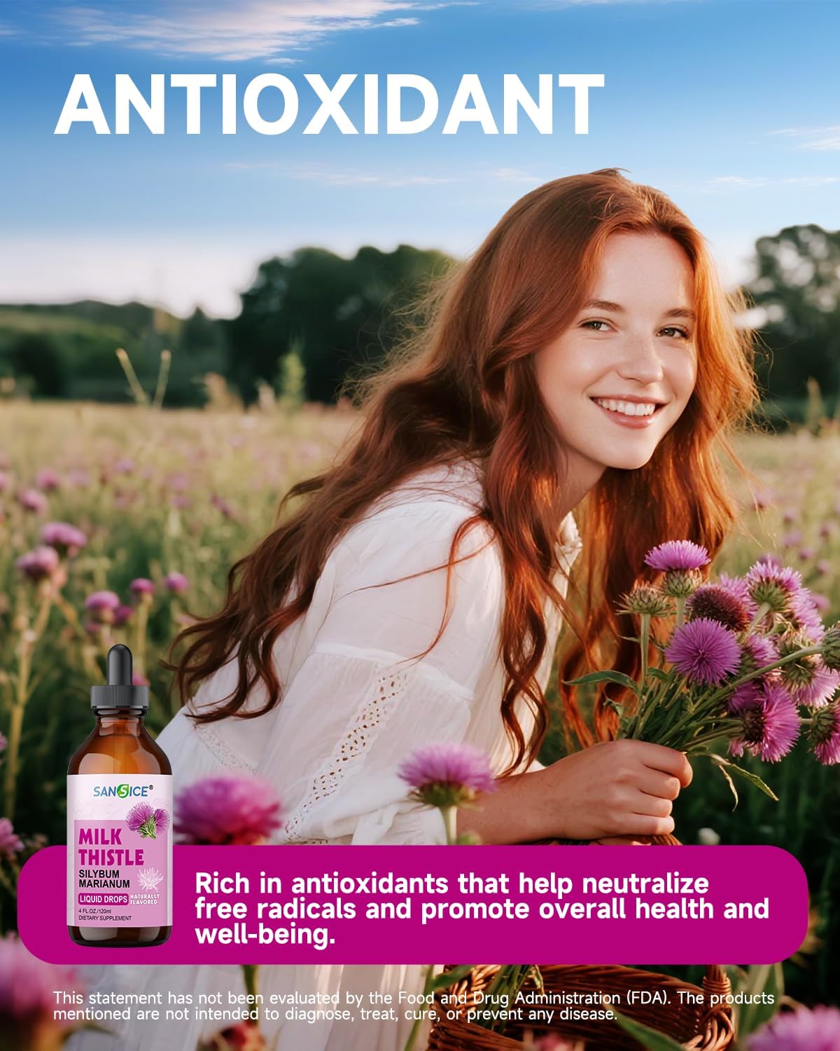 Milk Thistle Liver Detox Supplement-Organic Milk Thistle Extract Supplement Liver Cleanse Detox & Repair Liquid-Liver Supplement Silymarin MilkThistle Drop for Liver Support-Non GMO, 4 Fl Oz - Image 4