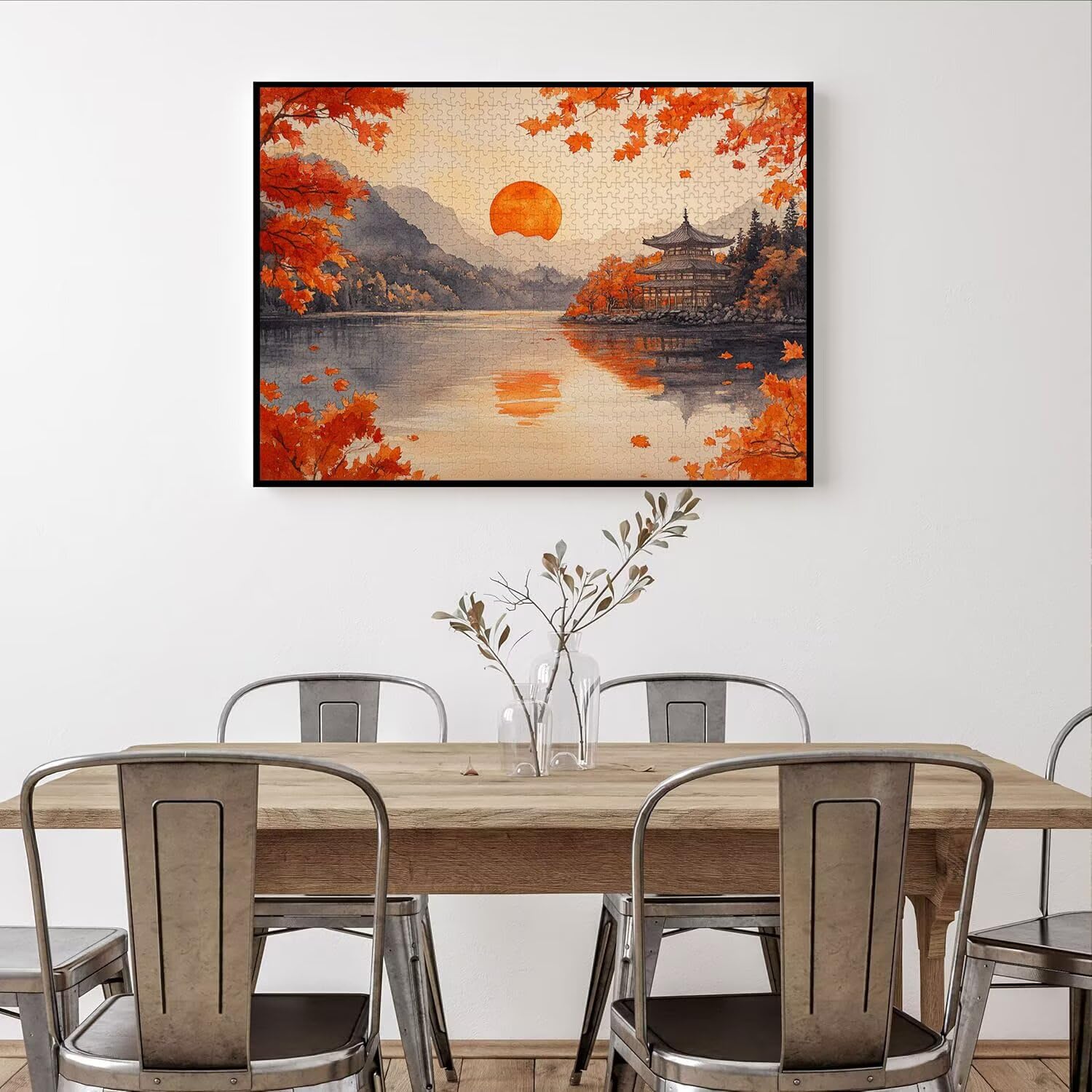 Puzzle 6000 Pieces Coucher de Soleil Puzzle 3D, Classique Puzzles, n-461