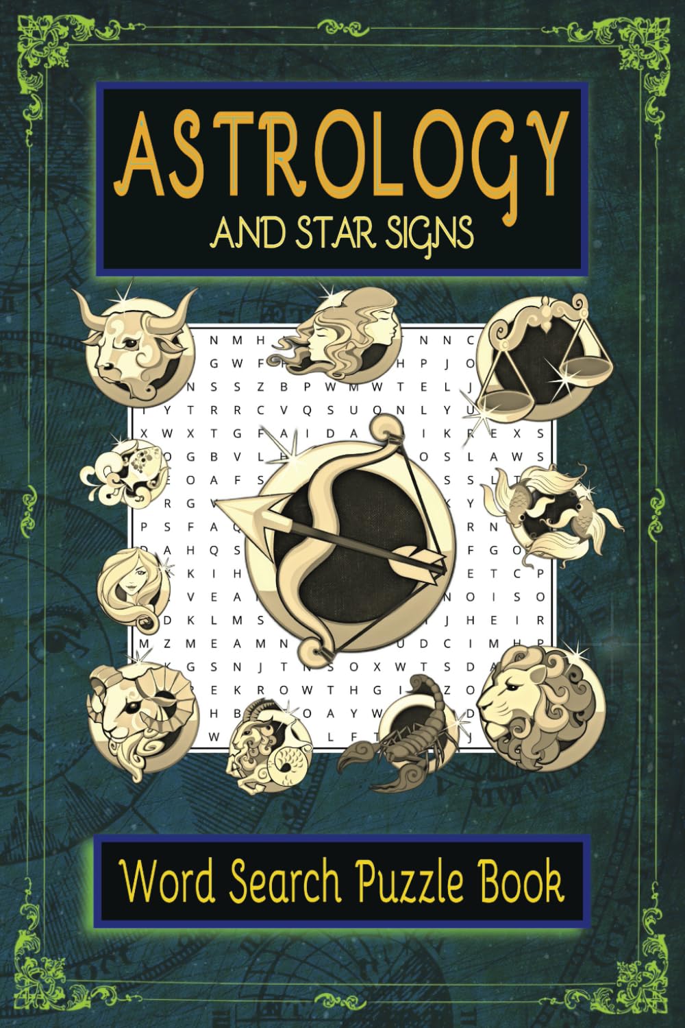 Astrology and Star Signs Word Search Puzzle Book: Easy to Read Print about Signs and the Zodiac for Mental Well- Being