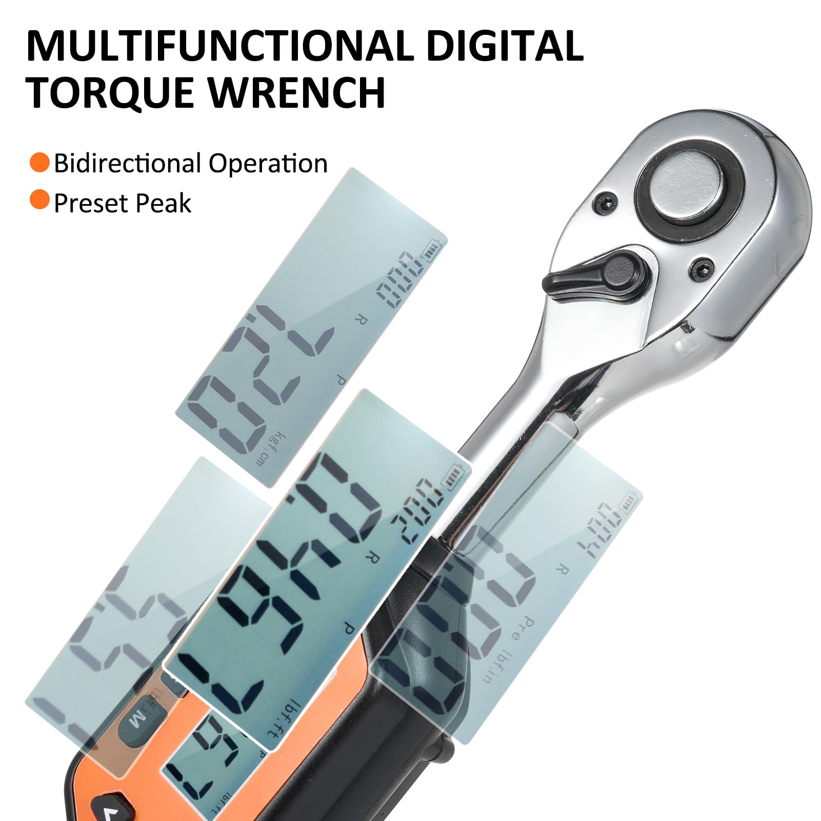 Llave Dinamométrica Digital, EWM-R-10 Mini Llave Dinamométrica Digital Llaves Dinamométricas Digitales Torquimetro Digital Mini Llave Dinamométrica Digital (EWM-R-100)