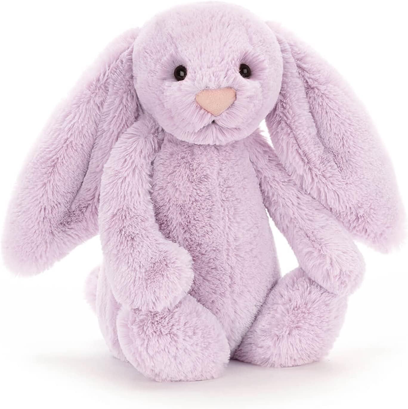 Jellycat Bashful Lilac Bunny, Medium, 12 inches
